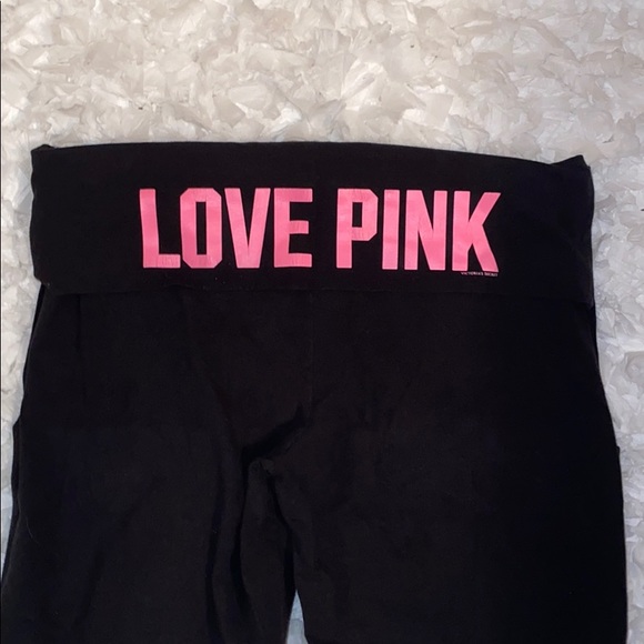 PINK Victoria's Secret Pants - PINK Foldover Yoga Pants
